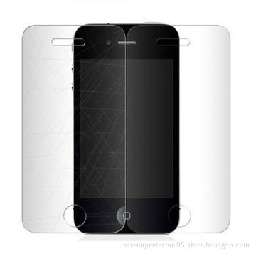 Clear/Diamond Screen Protector for iPhone4/4S, Durable and Reuseable
